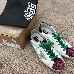 Golden Goose Women's Leopard Superstar